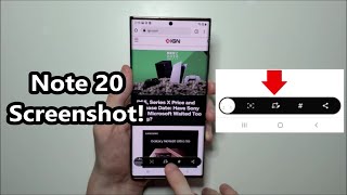 Samsung galaxy note 20 ultra how to screenshot and crop, edit, draw,
take a long scrolling screenshot. also crop with the s-pen.instagram:
https:/...