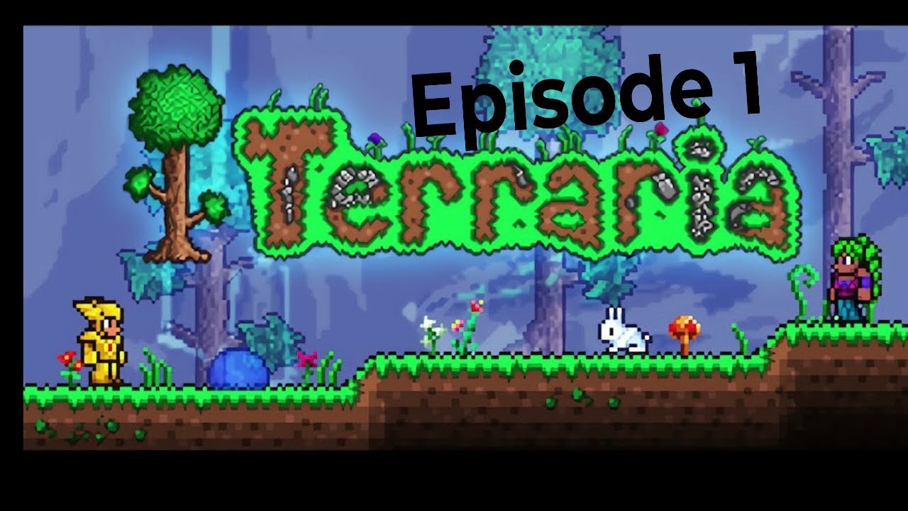 Terraria 1.4.4 lets play (episode 1) - YouTube