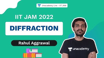 IIT JAM 2022 | Diffraction | Rahul Aggrawal | Unacademy live IIT JAM
