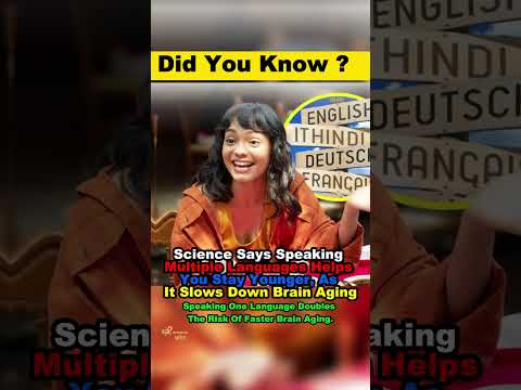 التحدث بلغات متعددة ي بقي عقلك أصغر سن ا تعزيز ثنائي اللغة ضحك فيروسي خاص
