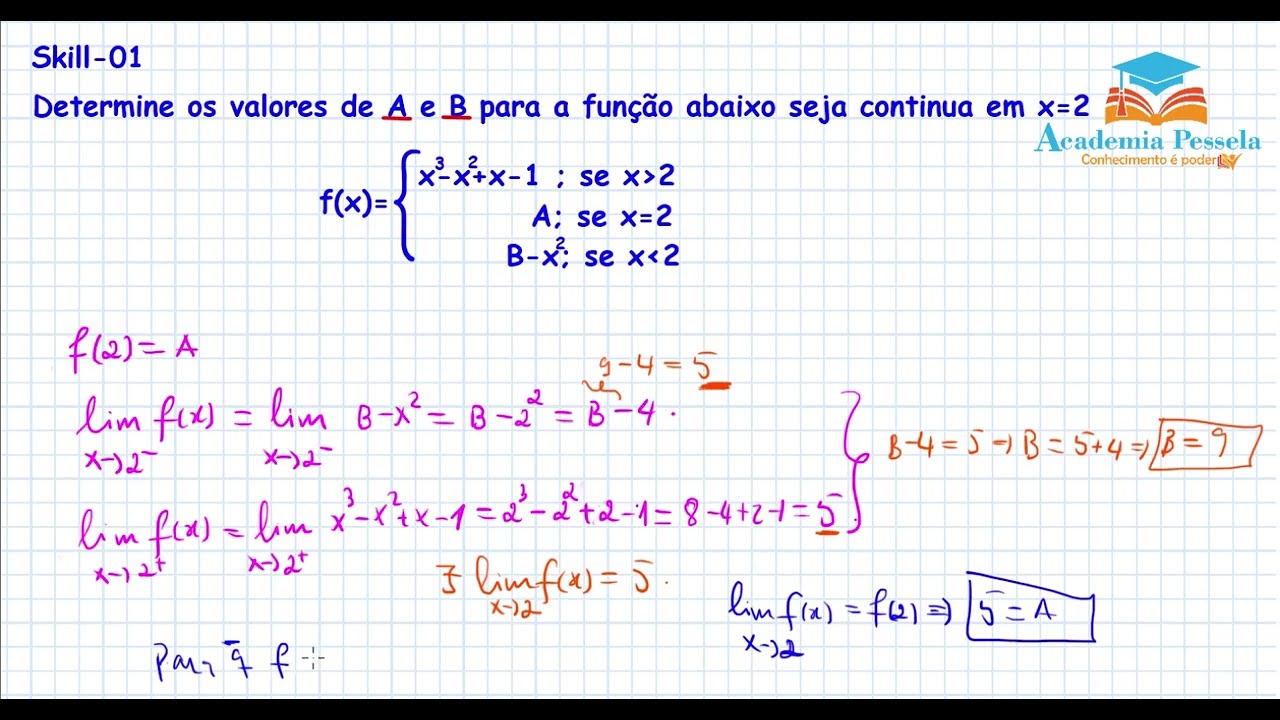 Determine O Valor De A - FDPLEARN