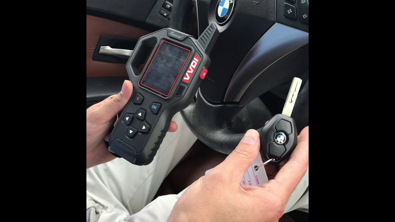 How to clone a BMW 5 series 46 chip key with VVDI. YouTube