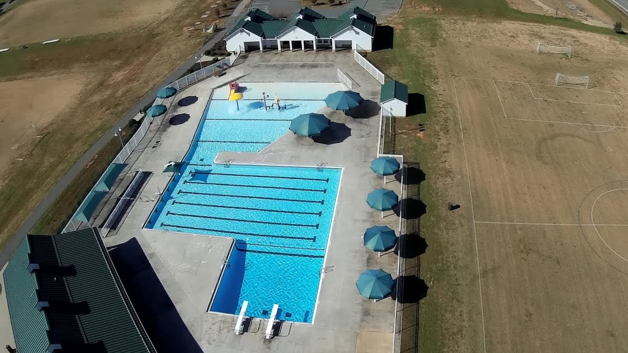 Aerial Views of Northeast Park - Guilford County, NC