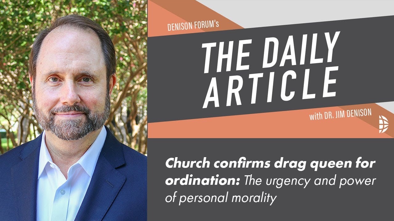 Church confirms drag queen for ordination: The urgency and power of personal morality