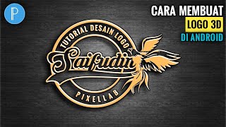 Cara Membuat Logo 3D di PixelLab || PIXELLAB TUTORIAL