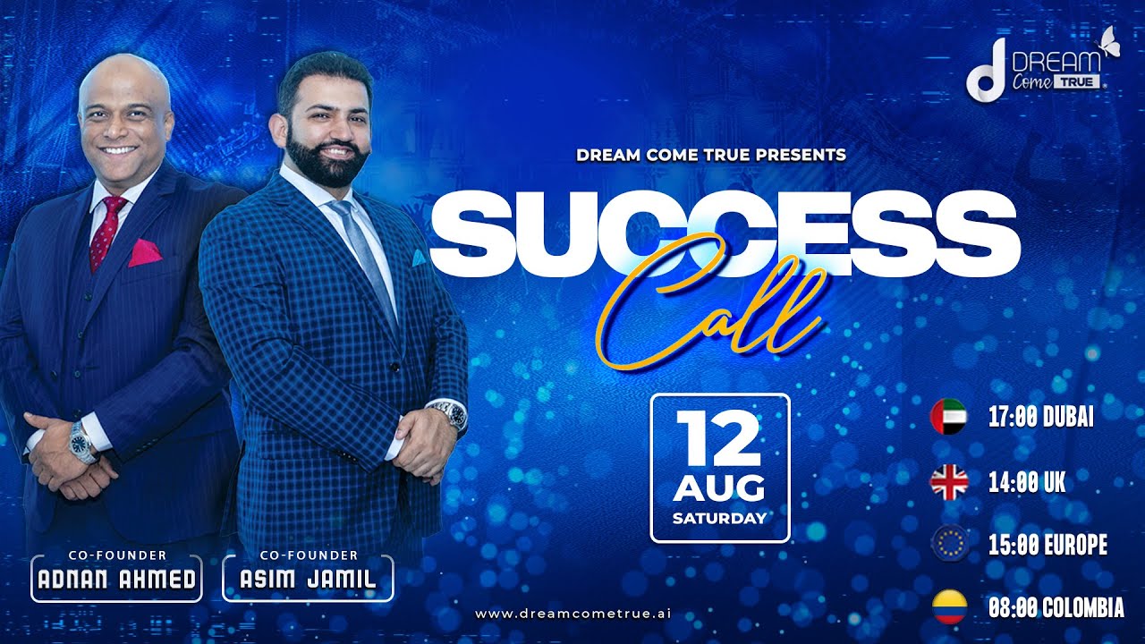 12 August 2023 | Dream Come True Success Call