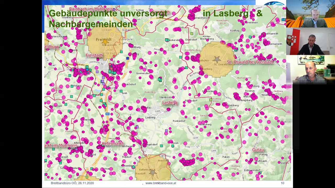 Online Vortrag - Breitbandausbau Lasberg