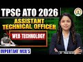 TPSC ATO 2026 Web Technology MCQ | TPSC ATO 2026 Technical Paper | TPSC ATO Previous Year Paper 2026