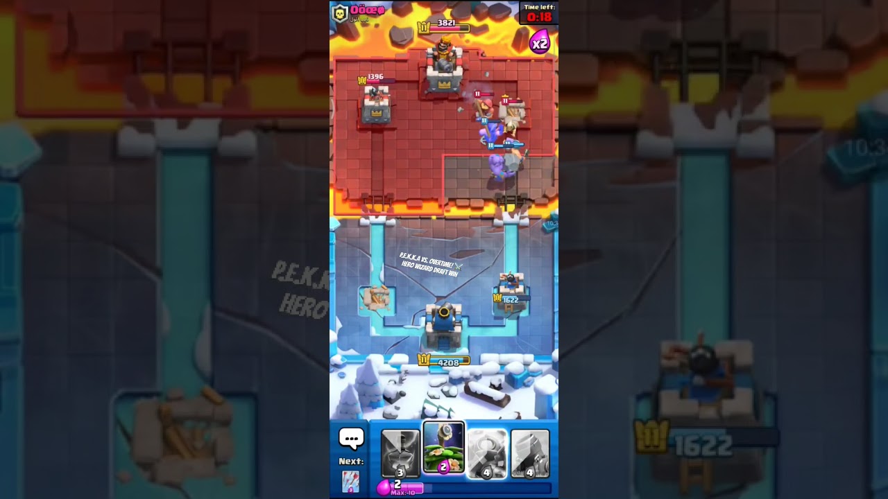 PEKKA at Lightspeed! ⚡ Sudden Death Win