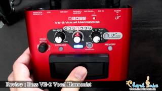 Review Boss VE-2 Vocal Harmonist by www.chordtabs.in.th