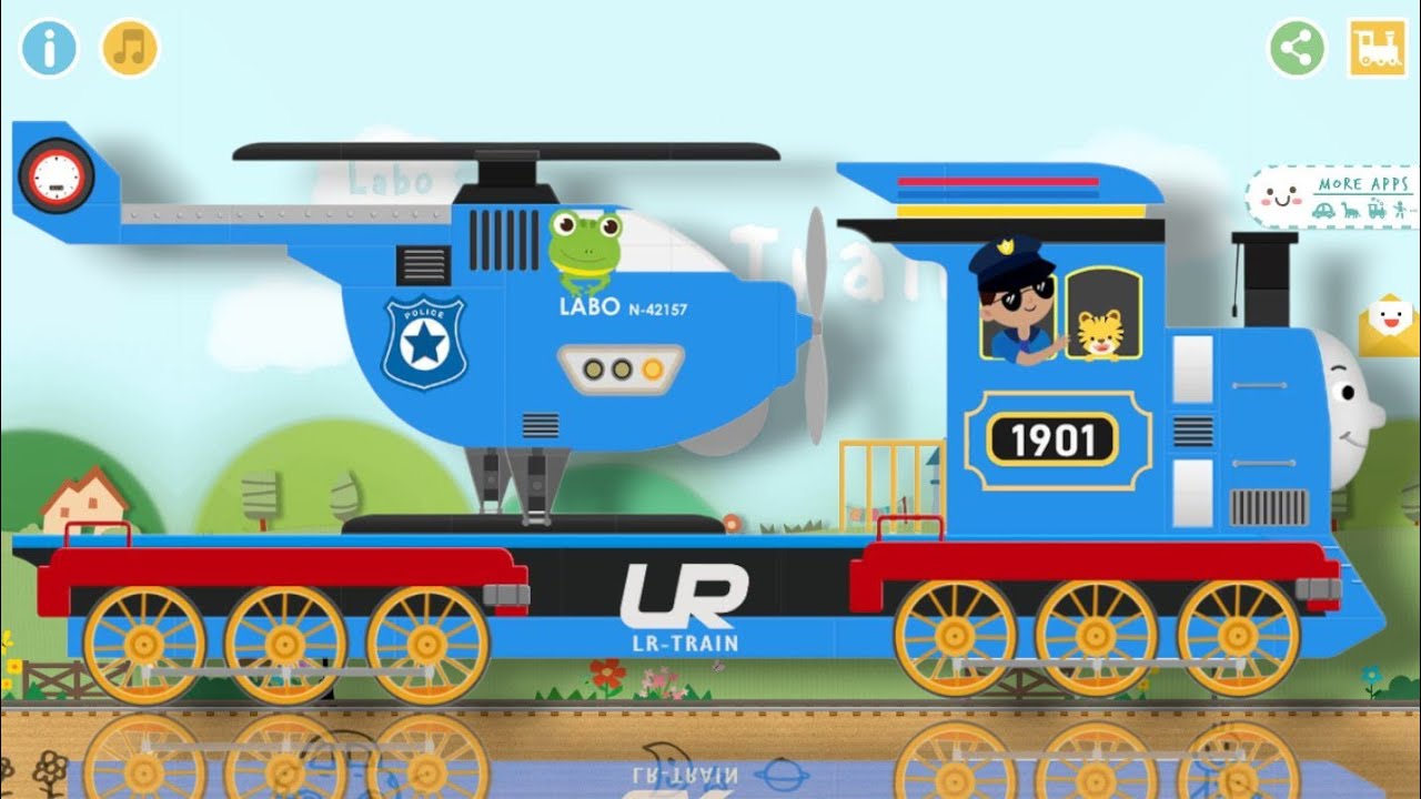 Labo Brick Train - One - 50 - YouTube