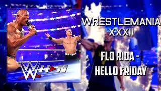 WWE: WrestleMania 32 - Flo Rida - Hello Friday [Official Theme] + AE (Arena Effects)