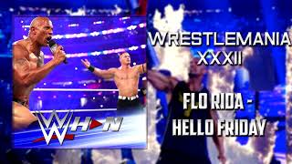 Wwe Wrestlemania 32 - Flo Rida - Hello Friday Official Theme Ae Arena Effects