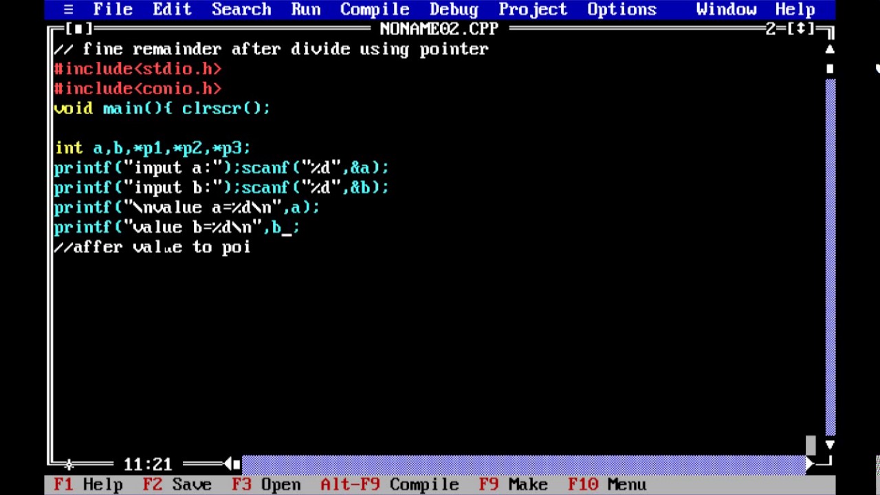 c programing language // find remainder using pointers - YouTube