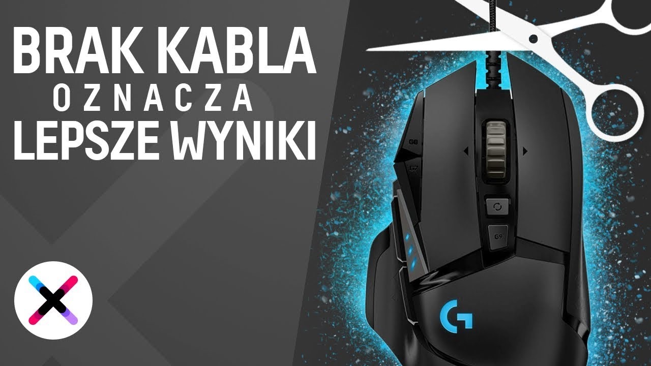 MYSZ BEZPRZEWODOWA JEST SZYBSZA? | Porównanie dwóch wersji Logitech G502 👈