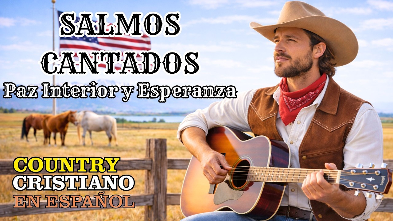MÚSICA COUNTRY CRISTIANA EN ESPAÑOL | Salmos Cantados que Traen Sanidad, Paz Interior y Esperanza