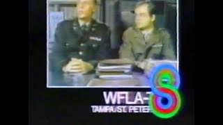 WFLA-TV 8; Tampa/St. Petersburg, FL; Old Station ID from the 80's.
