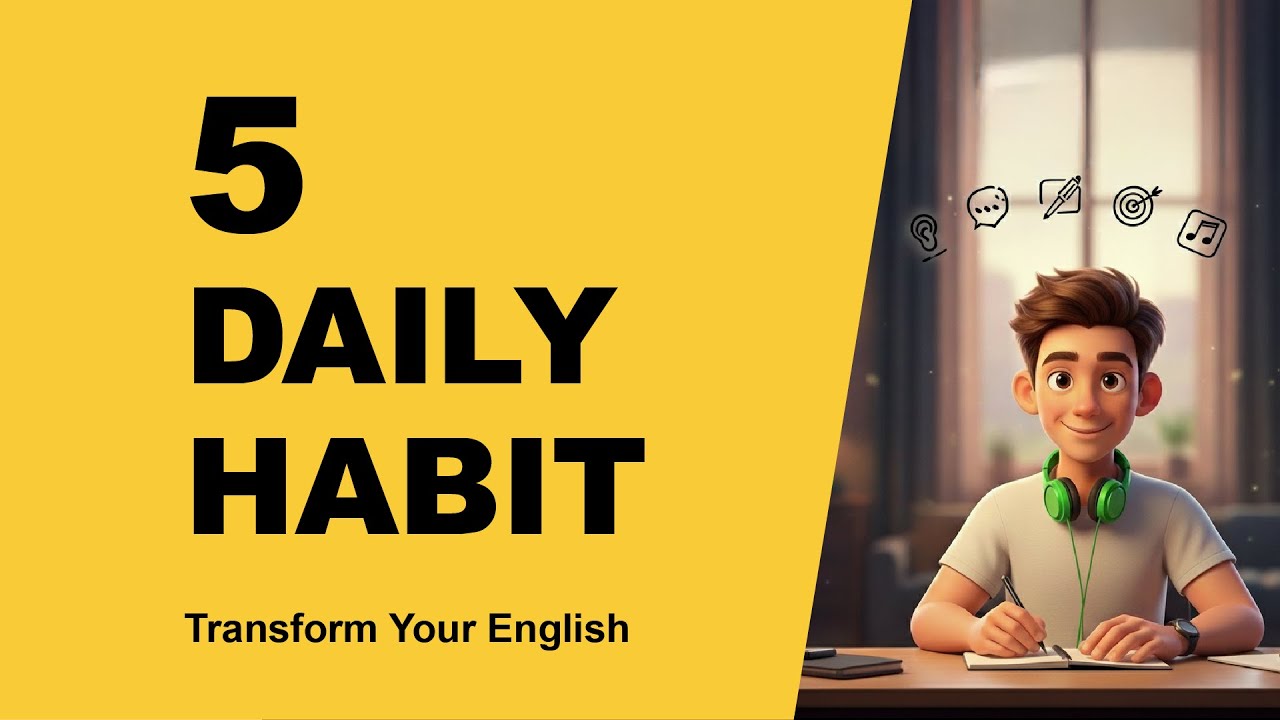 5 Daily Habits to Transform Your English (A1–B1) | English Podcast ...