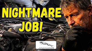 Jaguar XF 3.0 V6 DIESEL PUMP Timing Belt Replacement.