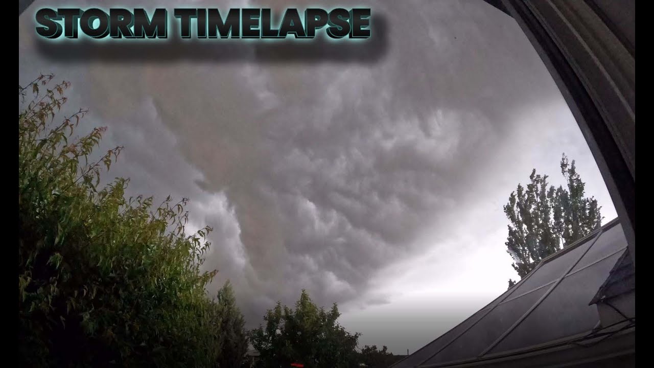 Edmonton Storm Watch! Starting 8pm July 7th. 2 hour timelapse of storm ...