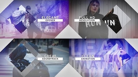 Elegant Opener After Effects Templates