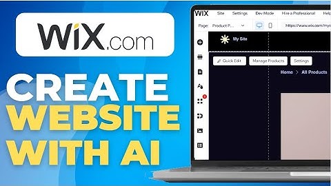 How To Create A Wix Website With Ai