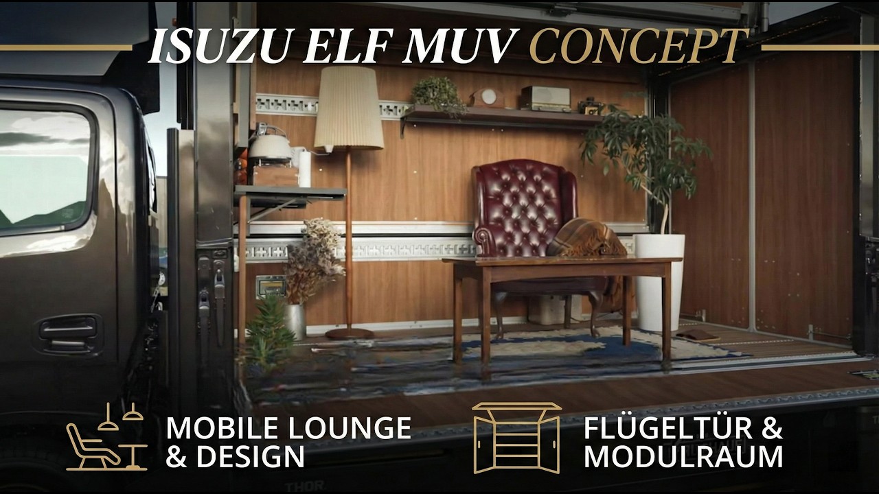 2026 Isuzu Elf MUV mit Flügeltür-Konzept