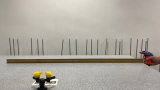 Physics ATT : slow mo of a nerf gun shooting