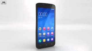 Huawei Honor 3C Play Black 3D model by 3DModels.org