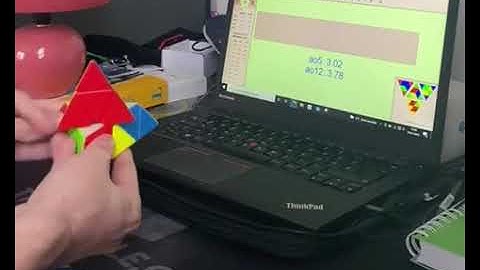 Pyraminx - 2.22 Average of 5