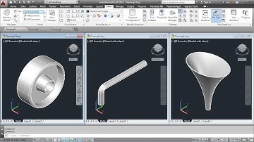 AutoCAD 3D Basics Training Exercises - 3 of 3