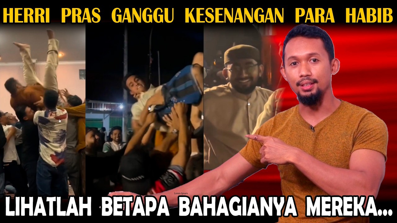 Herri Pras Semakin Berani Mengganggu Kesenangan Para Habib Dan Sufi Sufi Halu Di Jawa.!!