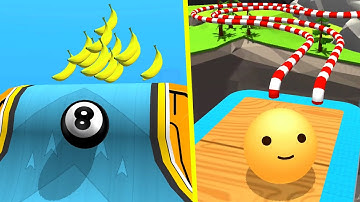 Sky Rolling Ball 3D vs Going Balls Speedrun Gameplay Level 87