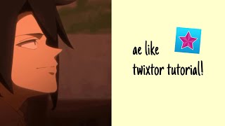 ae like twixtor tutorial on videostar! - kira_