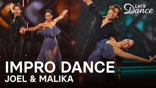 Joel & Malika deliver at the IMPRO DANCE - No plan left in training 😳 | Let's Dance 2026