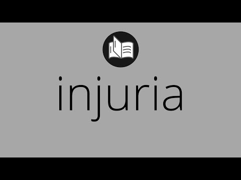 Video: ¿Qué significa injurioso en la Biblia?