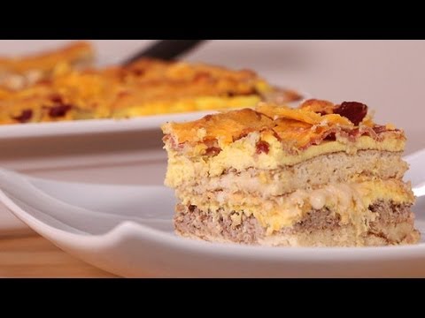 How to Make Pancake Lasagna With Bacon! | Eat the Trend | POPSUGAR Food