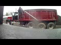 dump truck hydraulic lift cylinder leak