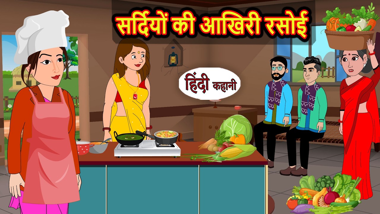 सर्दियों की आखिरी रसोई | Bedtime Stories | Moral Fairy Tales | Kahani | Stories in Hindi | Storytime