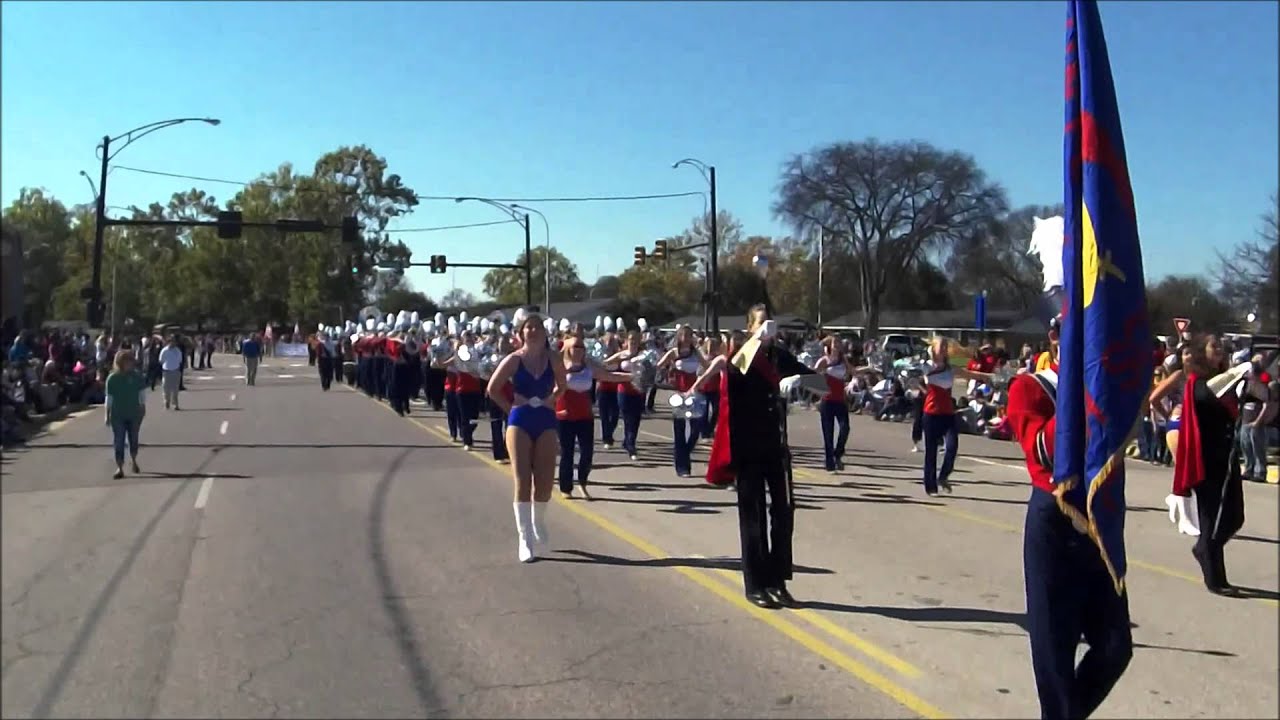 Huntsville High School Crimson Panther Marching Band Veteran's Day