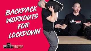 CrossFit Home Workouts With No Equipment? All you need is a backpack!