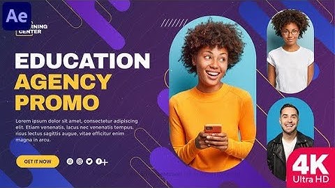Education Agency Promo || Education Slideshow | After Effects Template Videohive