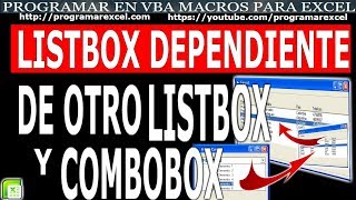 37 Fill listbox depending on another listbox and combobox