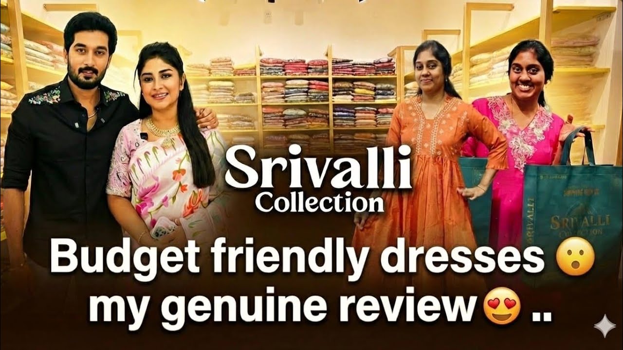 Let's explore srivalli collection😮 |my genuine review|#srivalli collection#nirupam#dailywear dresses