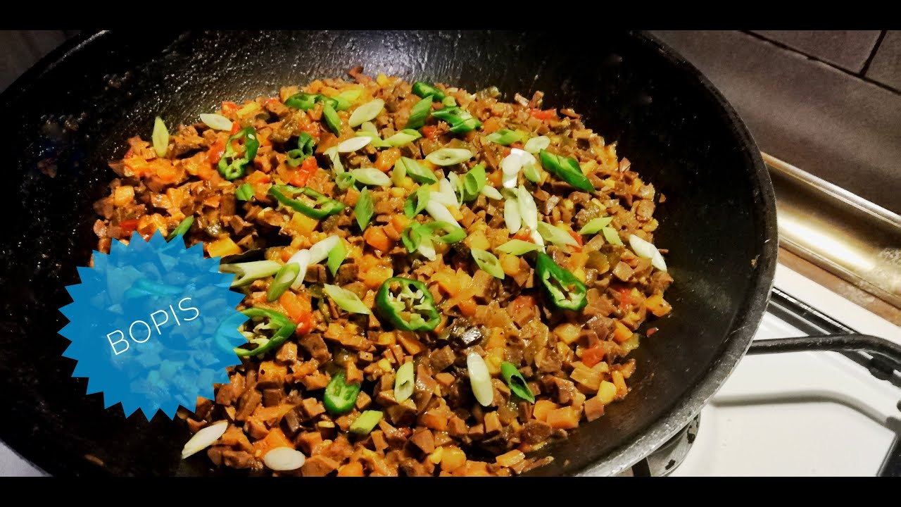 How to cook Bopis my version YouTube
