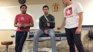 Anterior Shoulder Dislocation / SAM Splint ER