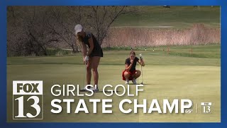 Aadyn Long birdies final three holes to win 6A individual state championship