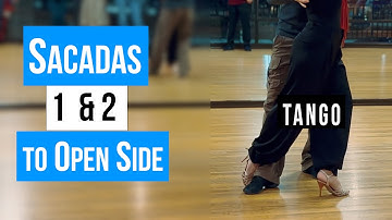 TANGO: 2 Sacadas in Molinete To Open Side.(11-04-2025)