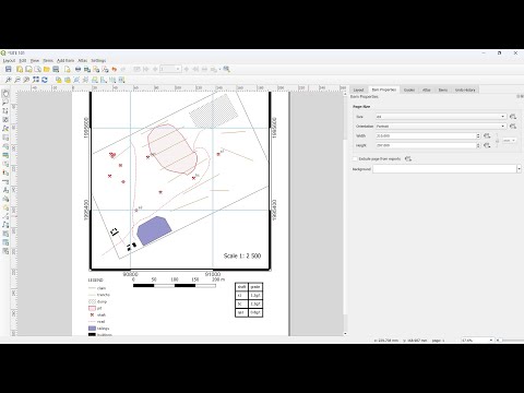 how to add labels and attribute table on a Print Layout in Qgis