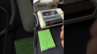 Pamiętacie proces ustawiania głowicy w magnetofonie do Commmdoore 64? #retrogaming #commodore